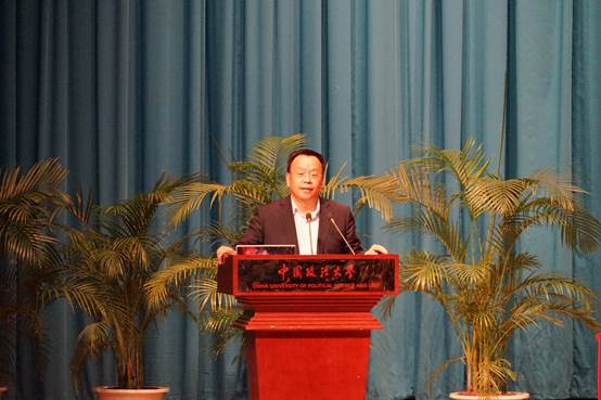 以诚信承载厚德，以公平践行明法——时建中副校长在永利娱高ylg060net2018级新生入学典礼上的讲话